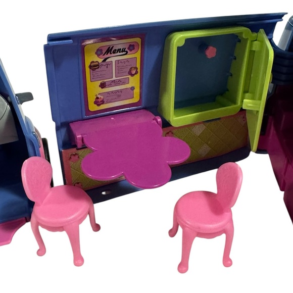 Polly Pocket Rock Band Convertible Tour Bus 18 pieces - Picture 3 of 13